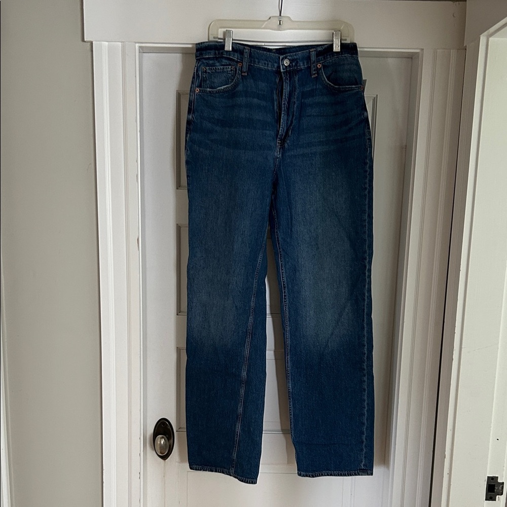 GAP High Rise Dark Blue Jeans